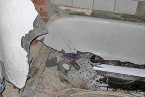 Демонтаж ванны в Пушкино